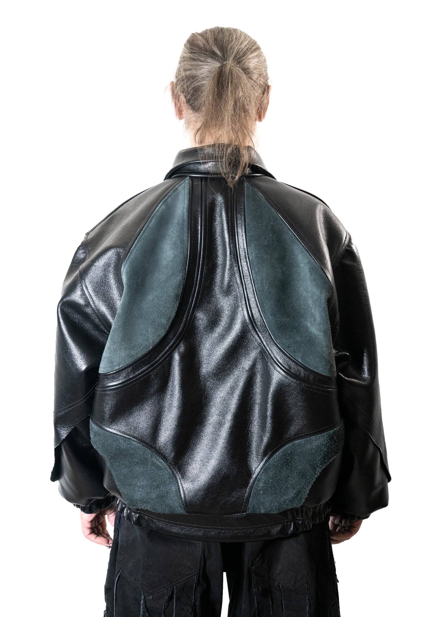 yttrium leather jacket