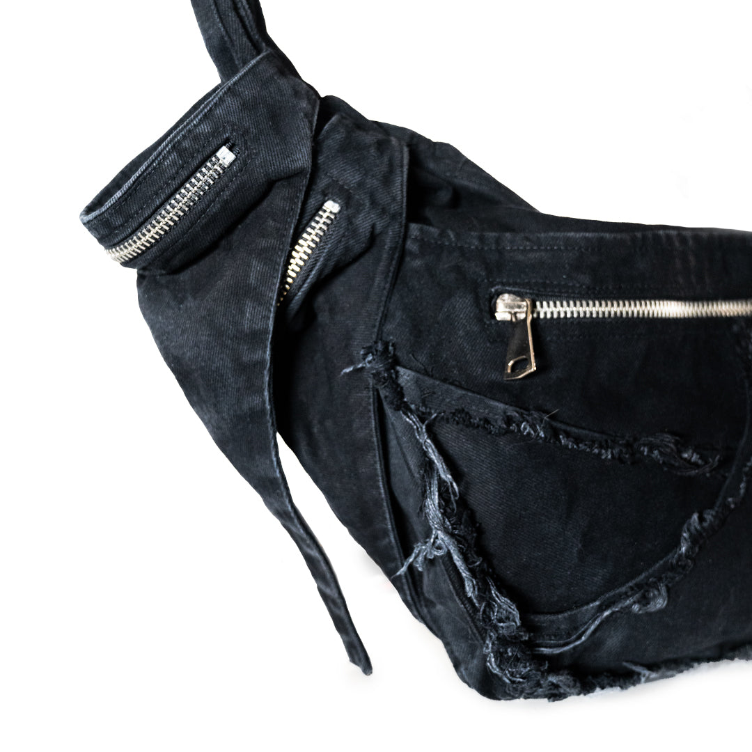 garnet denim bag