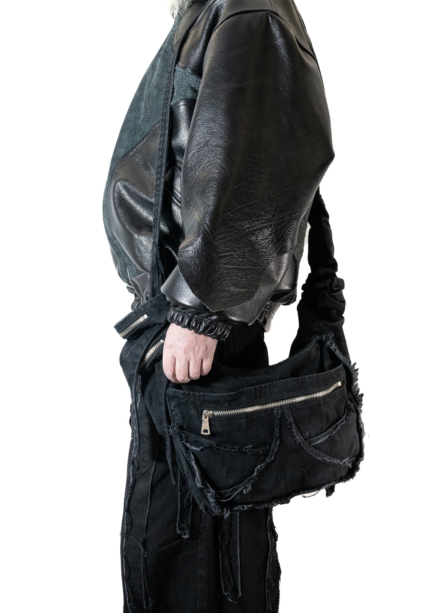 garnet denim bag